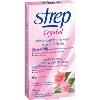Opilca Strep depilační proužky voskovéna obličej 20 ks