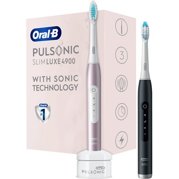Oral-B Pulsonic Slim Luxe 4900 Duo Rose Gold/Matte Black
