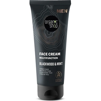 Organic Shop Multifunkční krém na obličej Blackwood a máta 75 ml