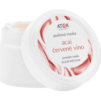 Original Atok Pudrová maska Acai červené víno 40 g