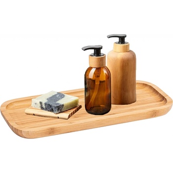 Orion Dřevěný servírovací podnos - bambusový tác, 25 x 13 x 1 cm
