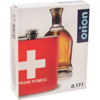 Orion Nerezová kapesní láhev First Aid 0,17 l