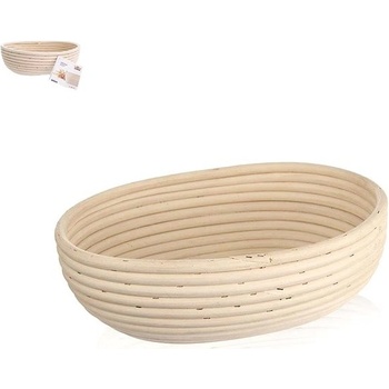 ORION Ošatka rattan oválná 28x22x9 cm