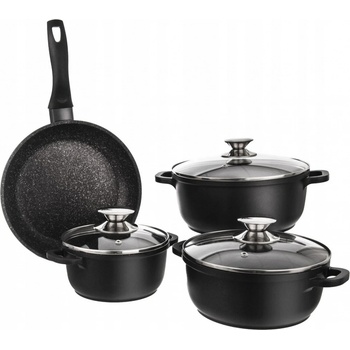 Orion Sada hrnců Grande skleněná 7 ks.