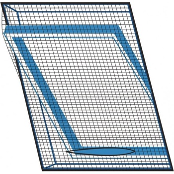 Orion síť proti hmyzu střešní okno 120x140 cm bílá