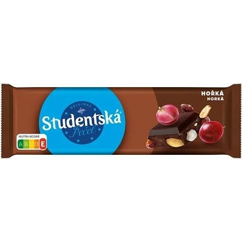 Orion Studentská pečeť Hořká čokoláda s arašídy, rozinkami a želé 250 g