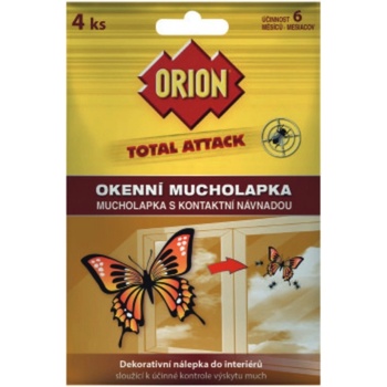 Orion total attack okenní mucholapka 4ks 48038036