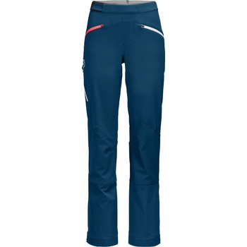 Ortovox dámské softshellové kalhoty Col Becchei Pants W pacific green