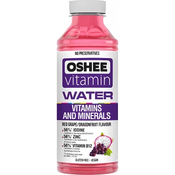 Oshee Vitamínová voda Hrozen Pitaya 0,555 l
