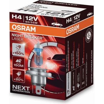 Osram Night Breaker Laser H4 P43t 12V 60/55W 64193NL