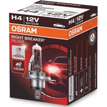 Osram Night Breaker Silver H4 P43T 12V 60W