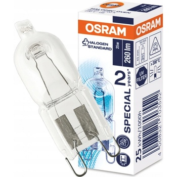 Osram Oven 25 W 230 V G9 žárovka do trouby 4008321703552