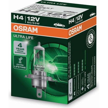 Osram Ultra Life H4 P43t-38 12V 60/55W 64193ULT