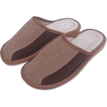 Ovčí věci pánské pantofle dvoubarevné