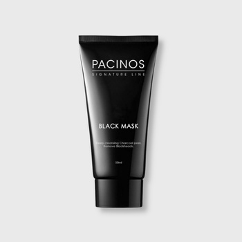 Pacinos Black mask černá slupovací maska na obličej 50 ml