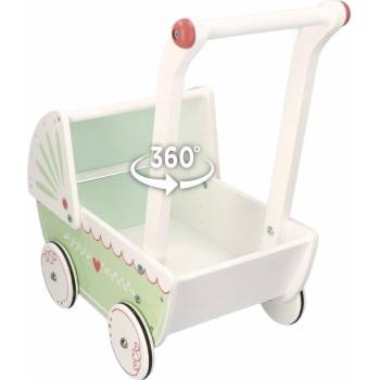 PADU Dřevěný Adam Toys mátovo/bílý