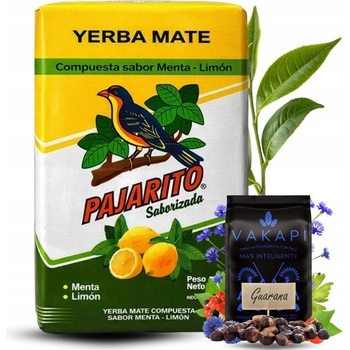 Pajarito Čaj Yerba Maté menta limon 500 g