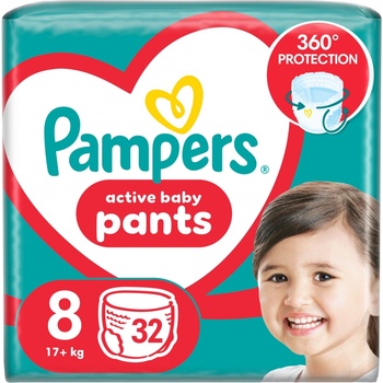 PAMPERS Active Baby 8 32 ks