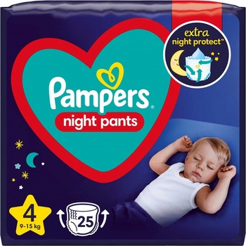 Pampers Night Pants 4 25 ks