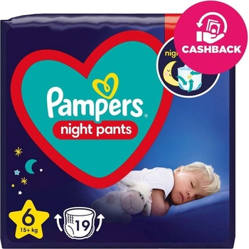 Pampers Night Pants 6 19 ks