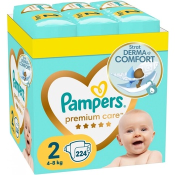 Pampers Premium Care 2 224 ks