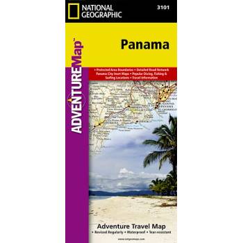 Panama Adventure Map GPS komp. NGS