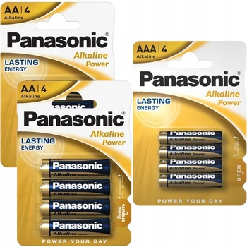 Panasonic Alkaline Power AA 4ks 12036