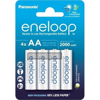 Panasonic Eneloop AA 2000mAh 4 ks 3MCDE/4BE