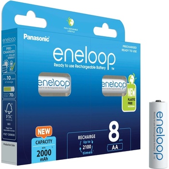 Panasonic Eneloop AA 8ks 3MCCE/8BE