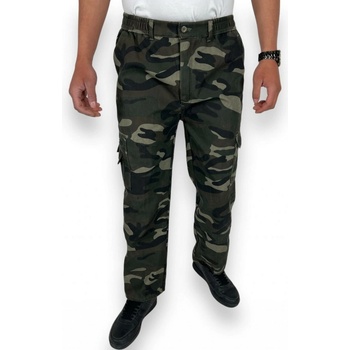 Pánské plátěné maskáčové kalhoty SEZON Vojenská
