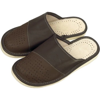 Pantofle pánské Theo hnědé