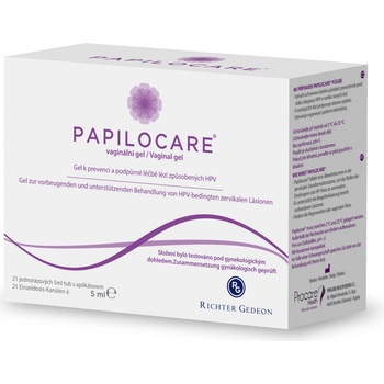 Papilocare vaginální gel 21 x 5 ml