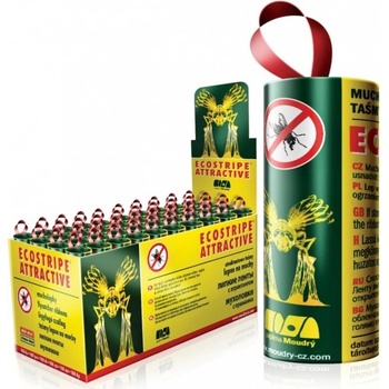 Papírna Moudrý Ecostripe Attractive Klasická mucholapka 1ks