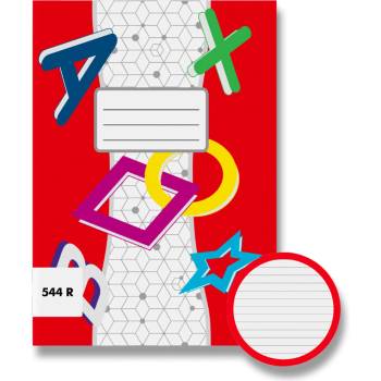 Papírny Brno Sešit A5 linkovaný 544 Cool