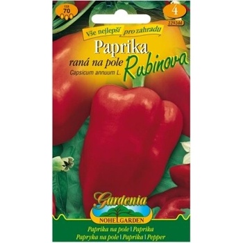 Paprika zeleninová RUBINOVA