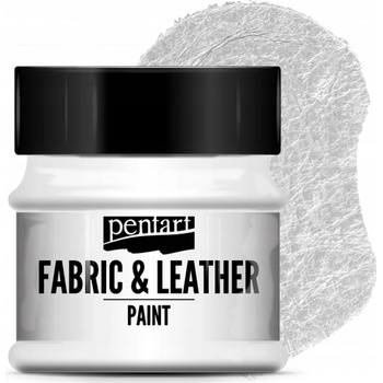 pentart Barva na textil a kůži bílá 50 ml