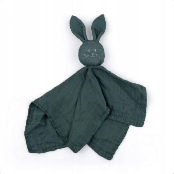 Petite & Mars Mazlíček bambusový mušelinový Hugo Misty Green