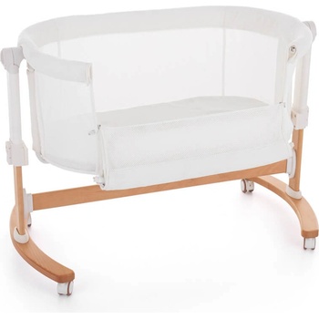 Petite&Mars Polohovatelná postýlka Glory 2 v 1 s funkcí kolébky
