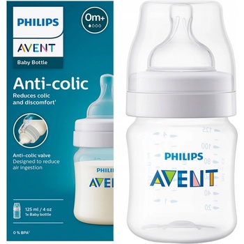 Philips Avent Anti-colic SCY100/02 kojenecká láhev anti-colic 2x125 ml
