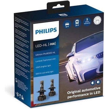 Philips Ultinon Pro6000 H4 LED P43t 12V 18W 11342U6000X2 2 ks