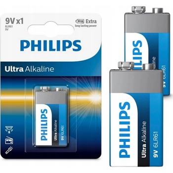 Philips Ultra Alkaline 9V 1ks 6LR61E1B/10