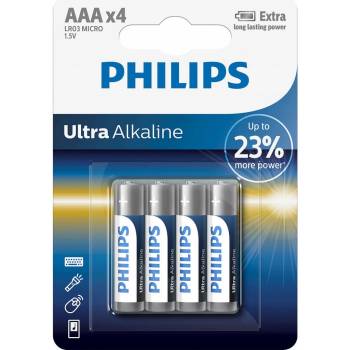 Philips Ultra Alkaline AAA 4ks LR03E4B/10