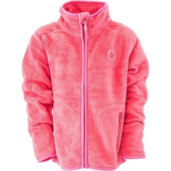 Pidilidi, PD1114-03 mikina dětská chlupatá se stojáčkem růžová