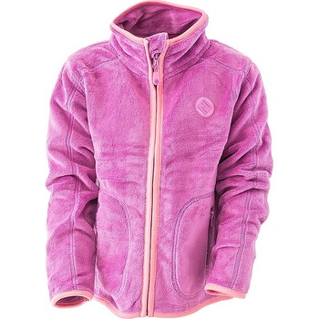 Pidilidi, PD1114-06 mikina dětská chlupatá se stojáčkem fialová