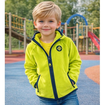 Pidilidi PD1119-19 dětská mikina propínací fleezová zelená