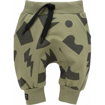 PINOKIO chlapecké tepláky Olivier zelená