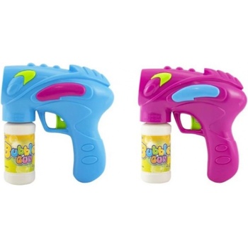 Pistole bublifuk s náplní plast 15cm