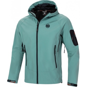 PitBull West Coast pánská softshellová bunda Airfield mintová