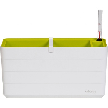 Plastia Bílý samozavlažovací truhlík 40 cm Berberis