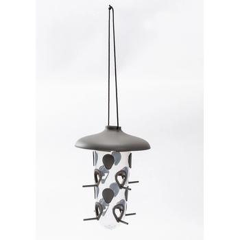 Plastia Krmítko/pítko pro ptáky Robin 3v1, antracit